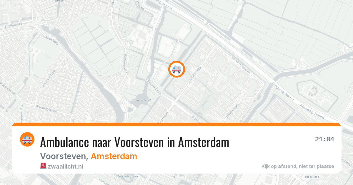Ambulance naar Voorsteven in Amsterdam — 12 feb 2026