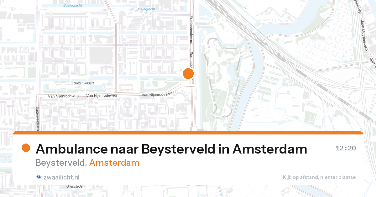 Ambulance naar Beysterveld in Amsterdam — 23 jun 2026