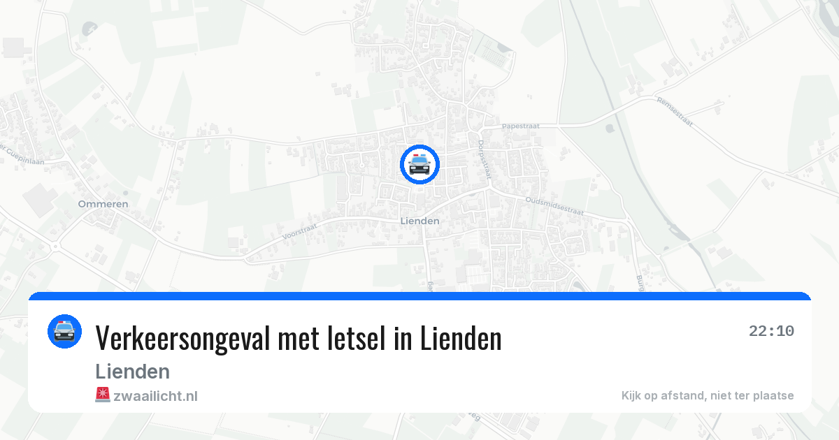 Verkeersongeval met letsel in Lienden — 27 jun 2026