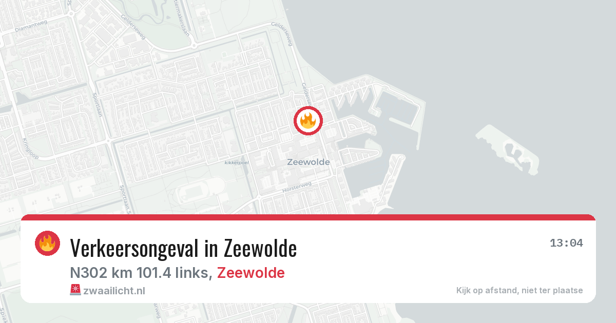 Verkeersongeval in Zeewolde — 23 jun 2026