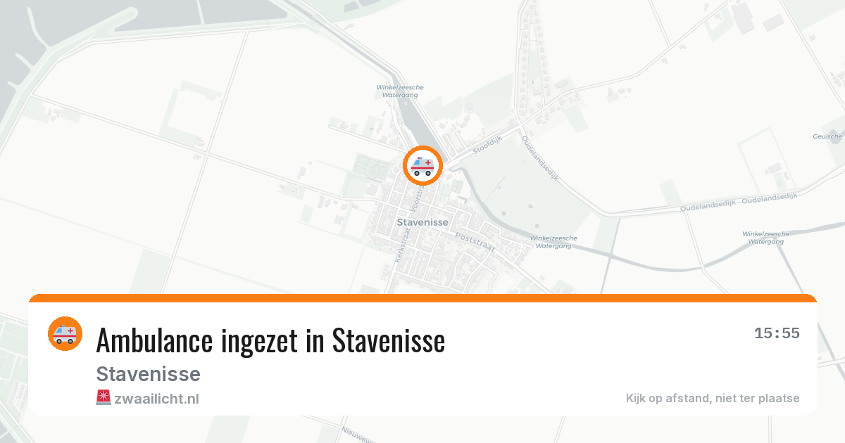 Ambulance ingezet in Stavenisse — 10 apr 2026
