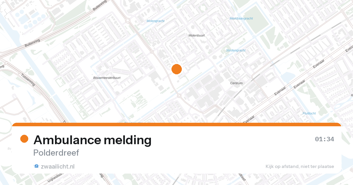 Ambulance melding — 7 feb 2026