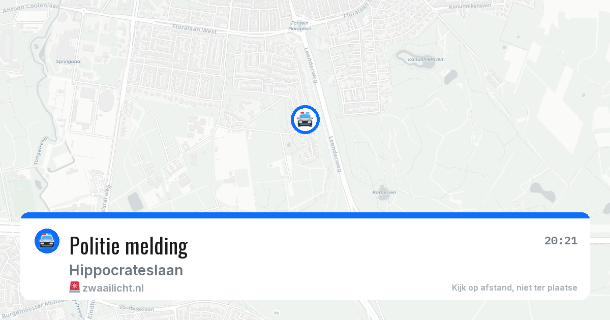 Politie melding — 28 jun 2026