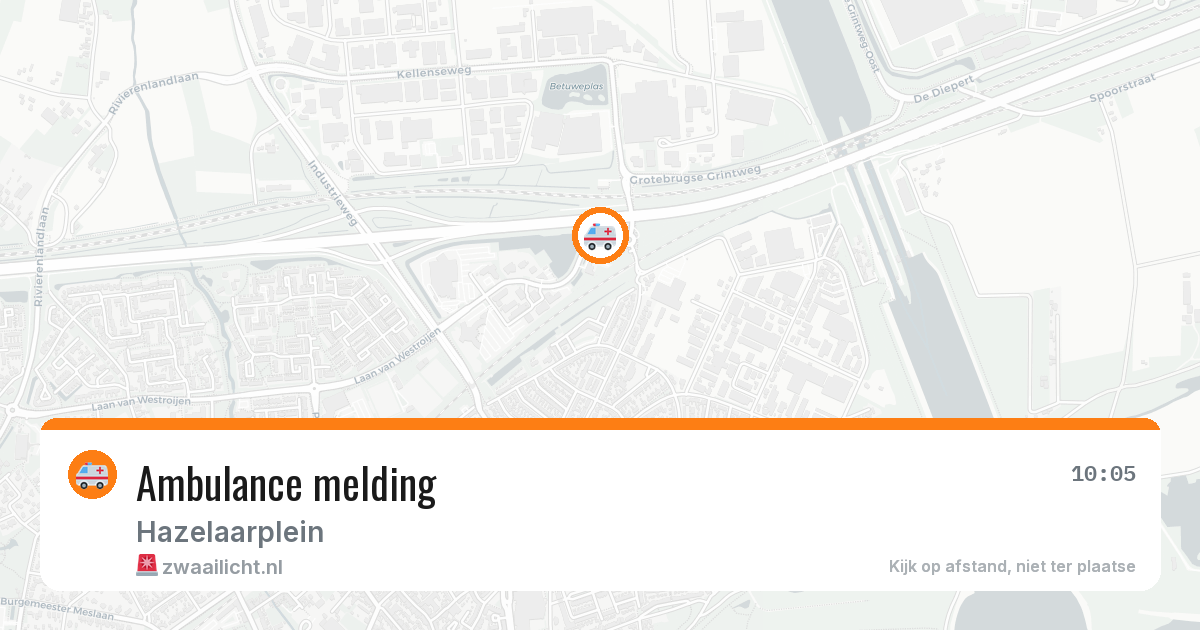 Ambulance melding — 30 jan 2026