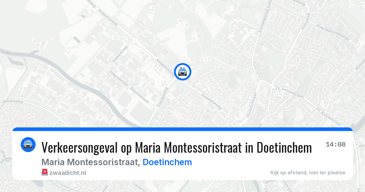 Verkeersongeval op Maria Montessoristraat in Doetinchem — 3 jul 2026