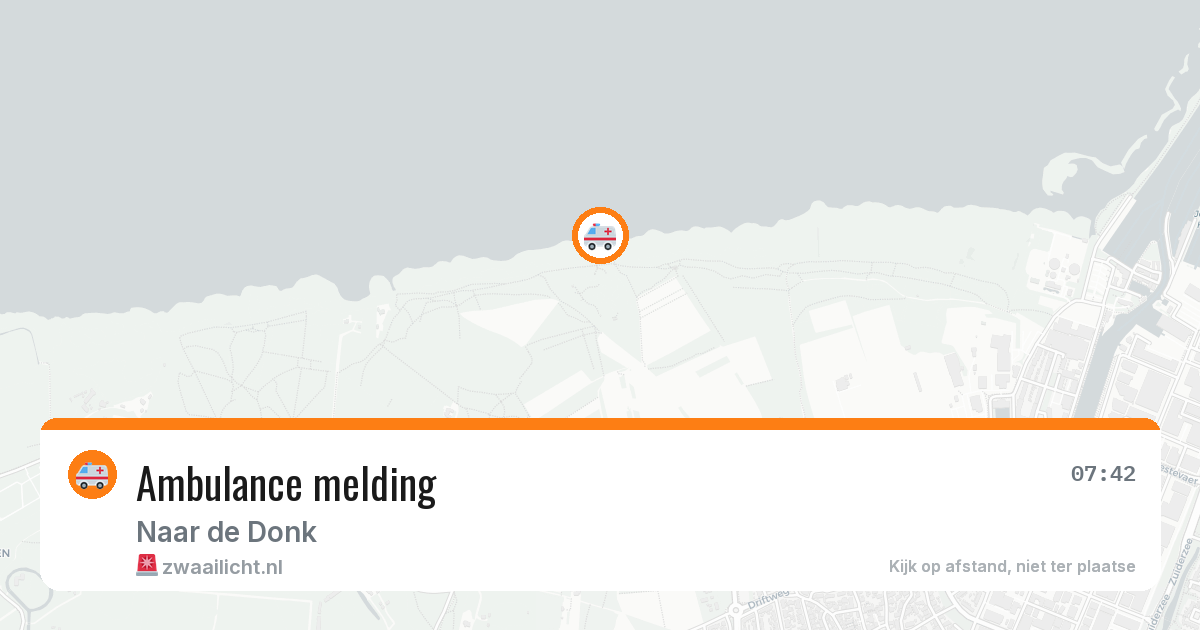 Ambulance melding — 4 feb 2026