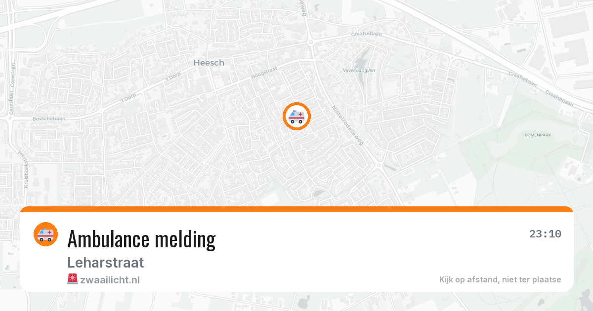 Ambulance melding — 28 jun 2026