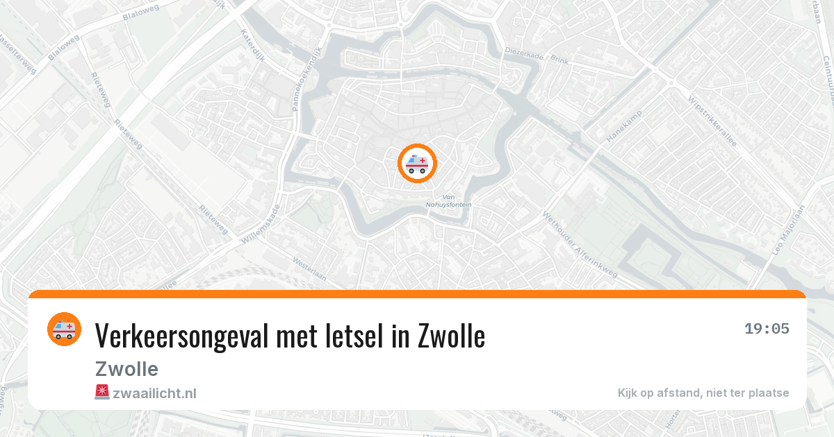 Verkeersongeval met letsel in Zwolle — 26 jun 2026
