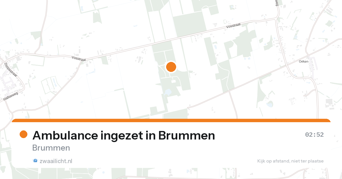 Ambulance ingezet in Brummen — 7 feb 2026