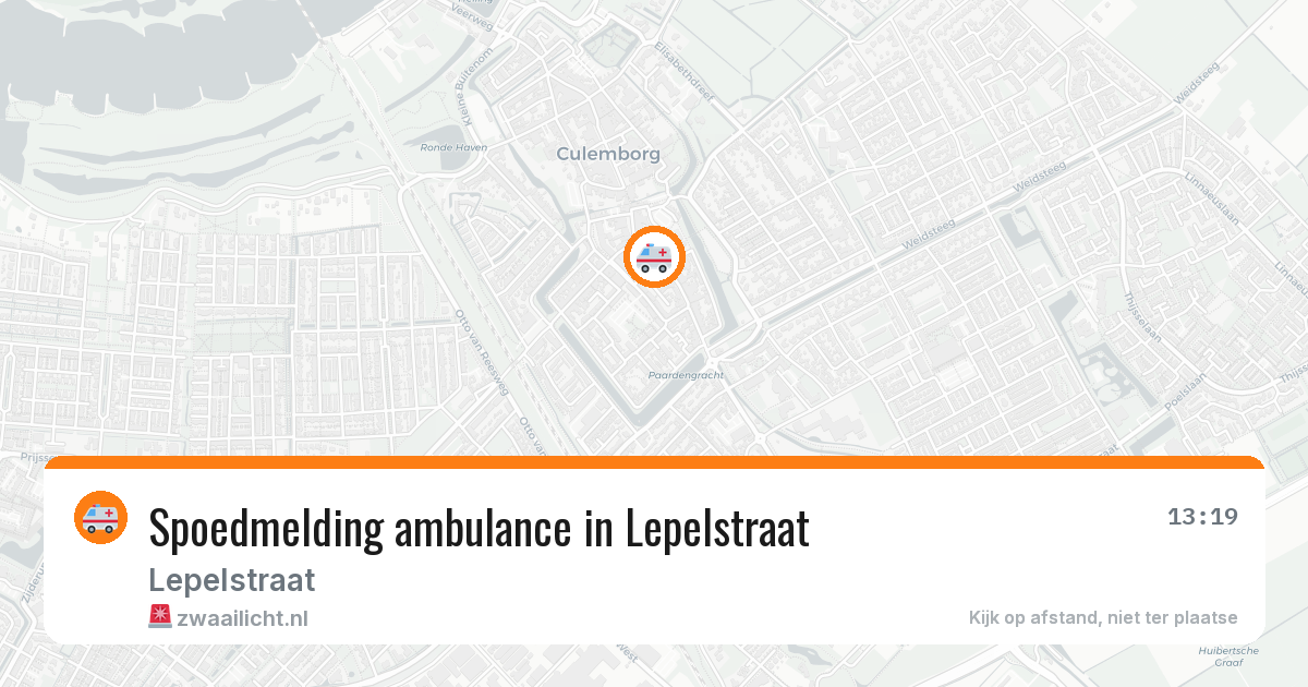 Spoedmelding ambulance in Lepelstraat — 8 feb 2026