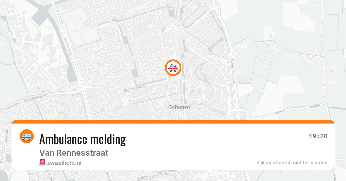 Ambulance melding — 26 jun 2026