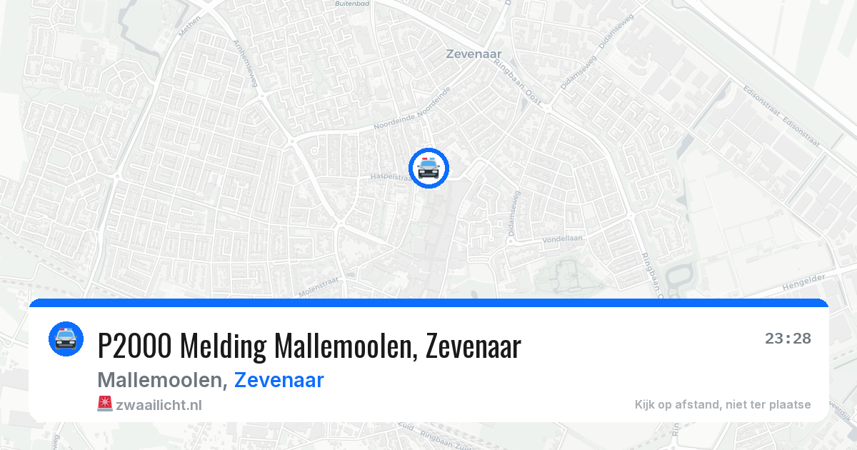 P2000 Melding Mallemoolen, Zevenaar — 24 jun 2026