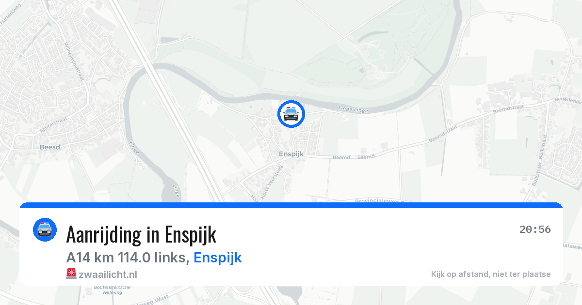 Aanrijding in Enspijk — 12 jun 2026