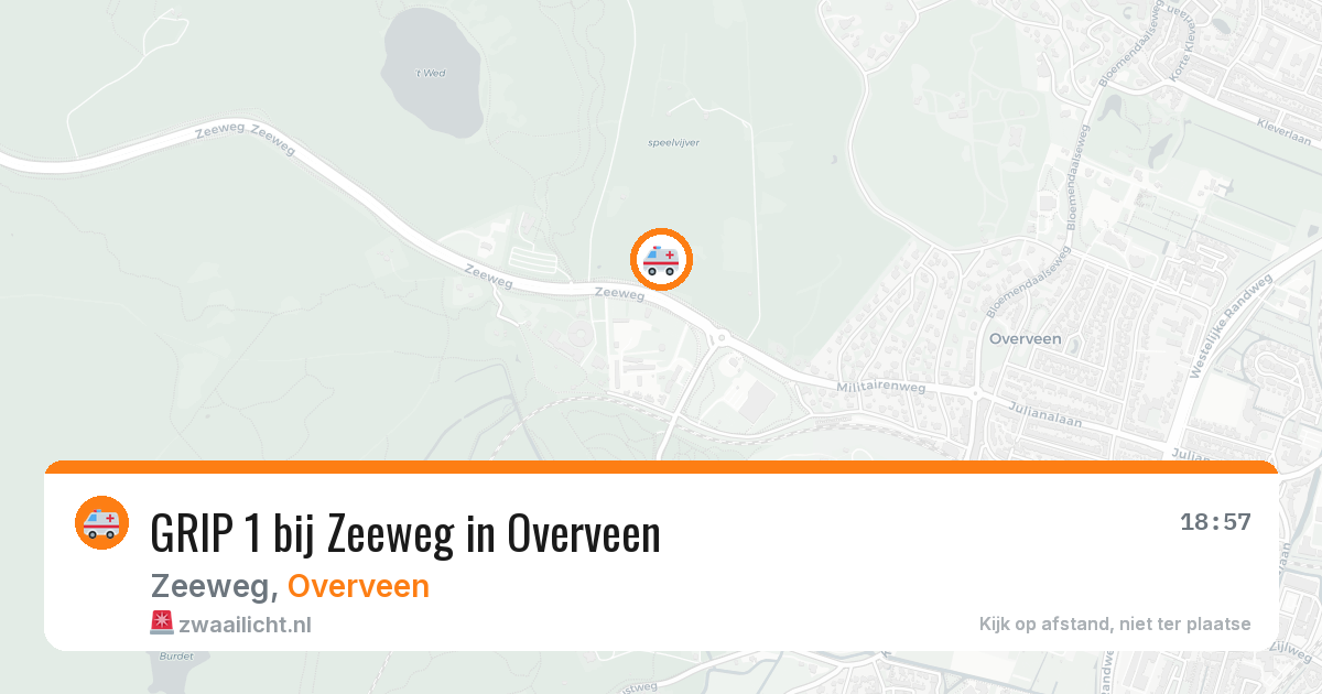 GRIP 1 bij Zeeweg in Overveen — 3 aug 2026