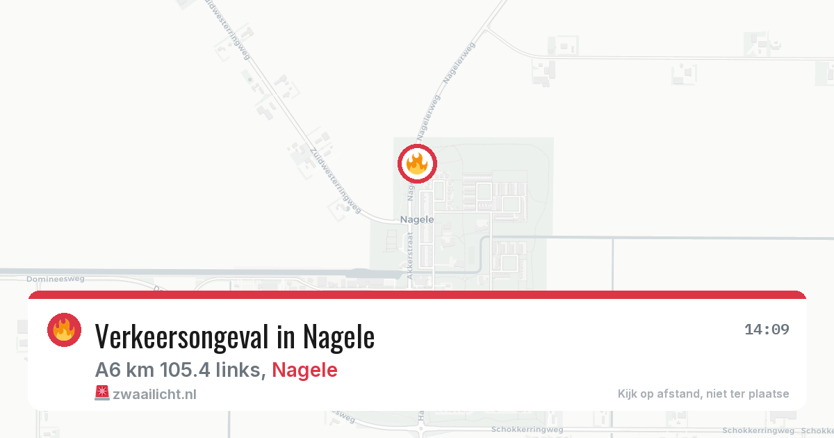 Verkeersongeval in Nagele — 22 mei 2026