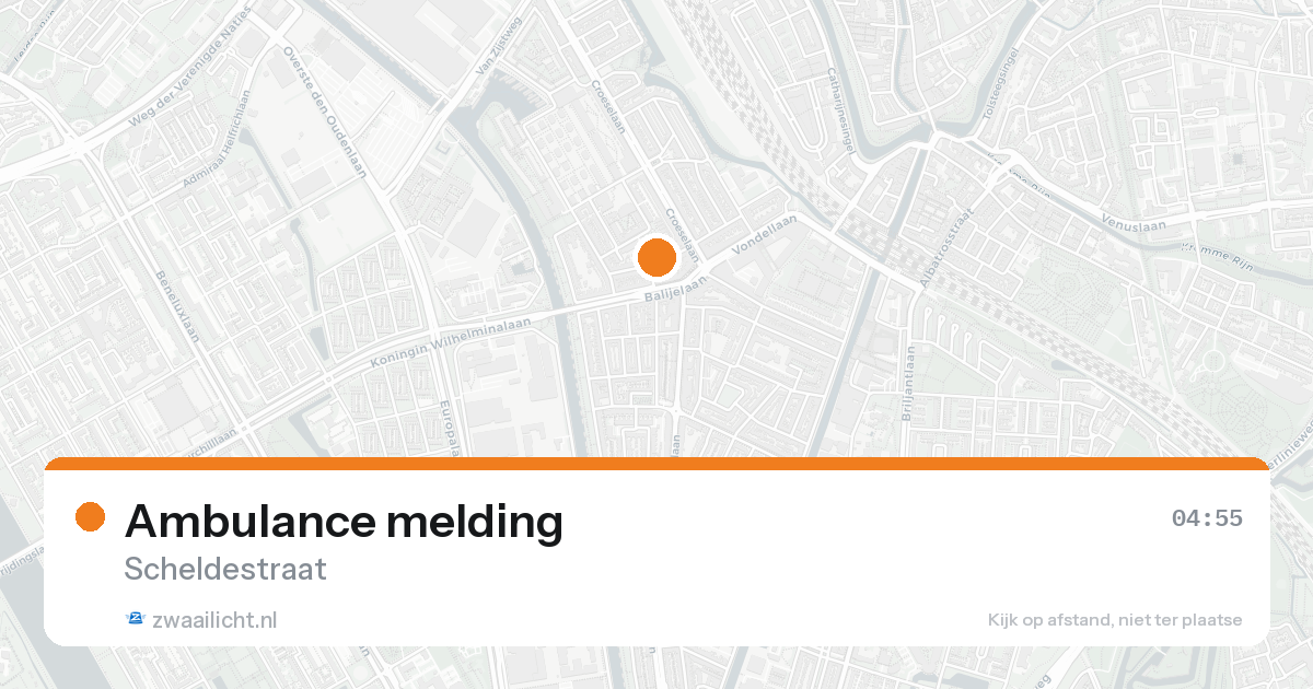 Ambulance melding — 31 jan 2026