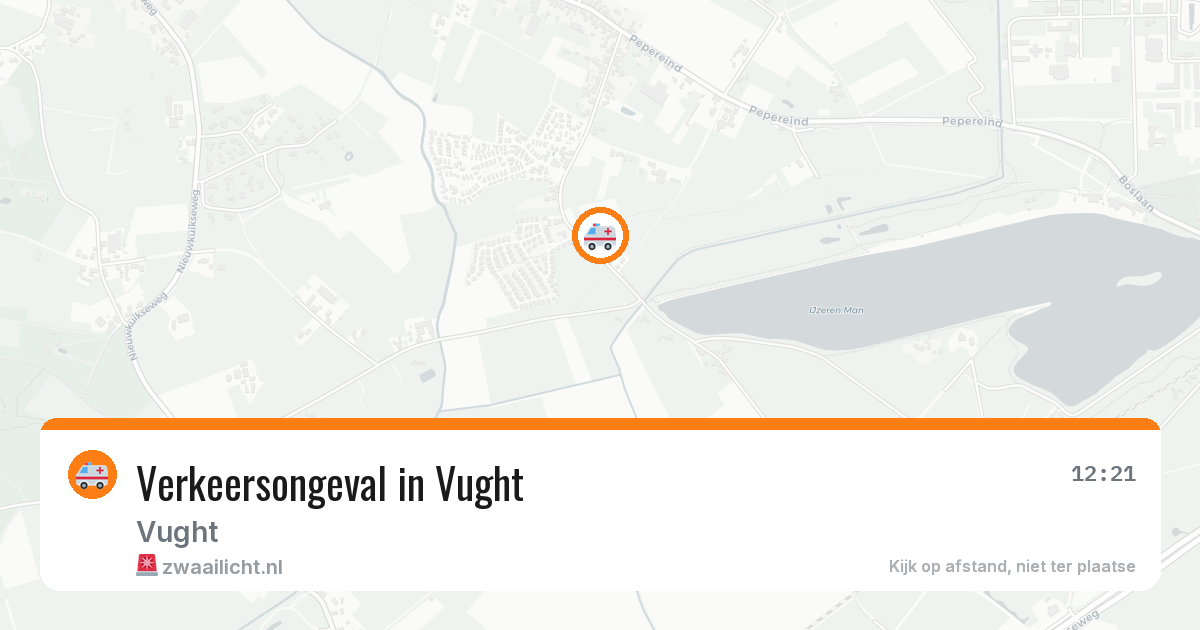 Verkeersongeval in Vught — 30 apr 2026