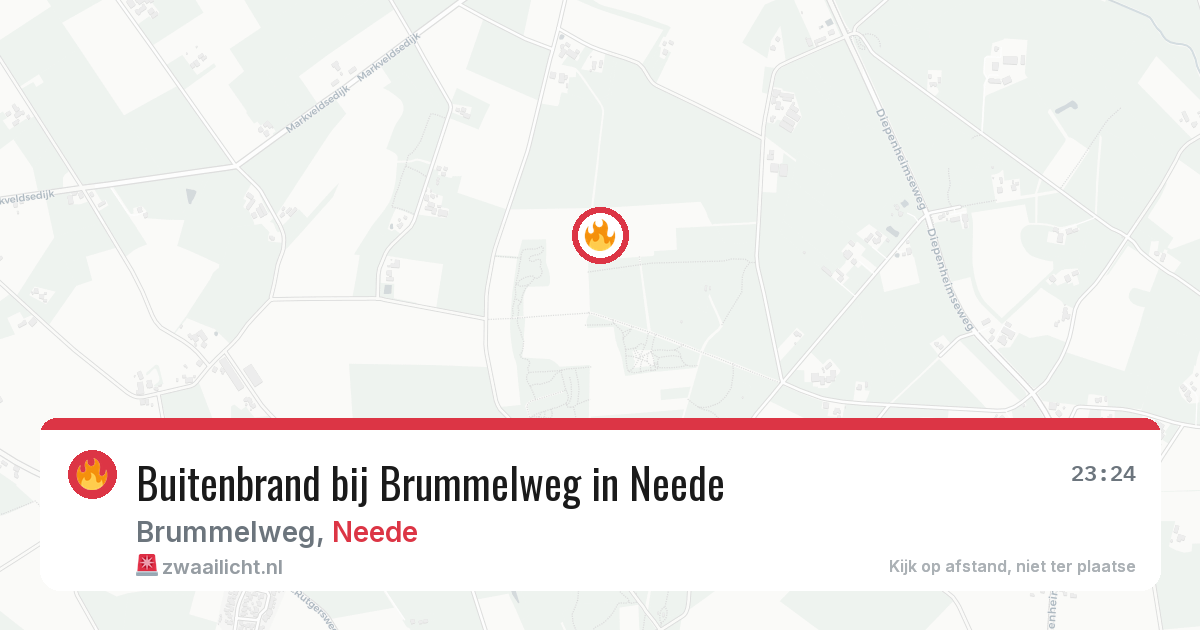 Buitenbrand bij Brummelweg in Neede — 21 mei 2026