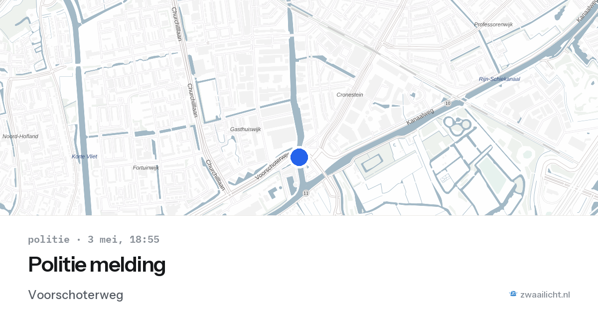 Politie melding — 3 mei 2026