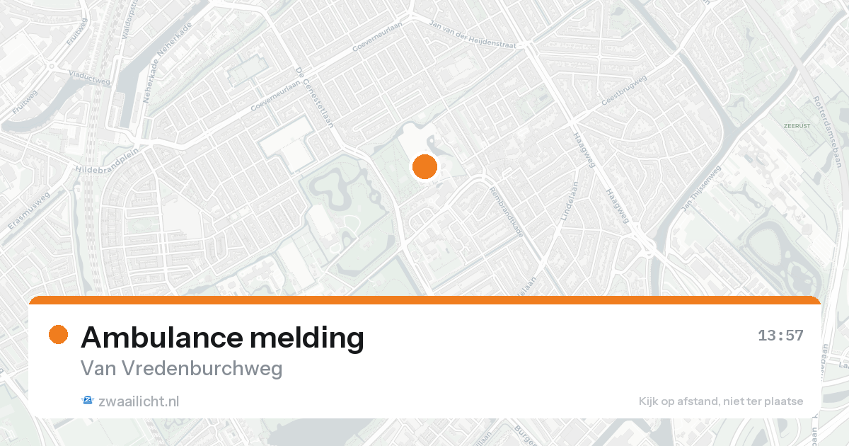 Ambulance melding — 31 jan 2026