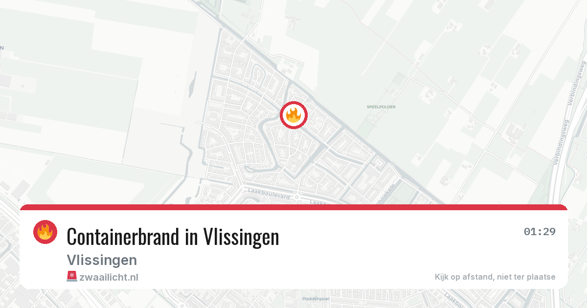 Containerbrand in Vlissingen — 3 feb 2026