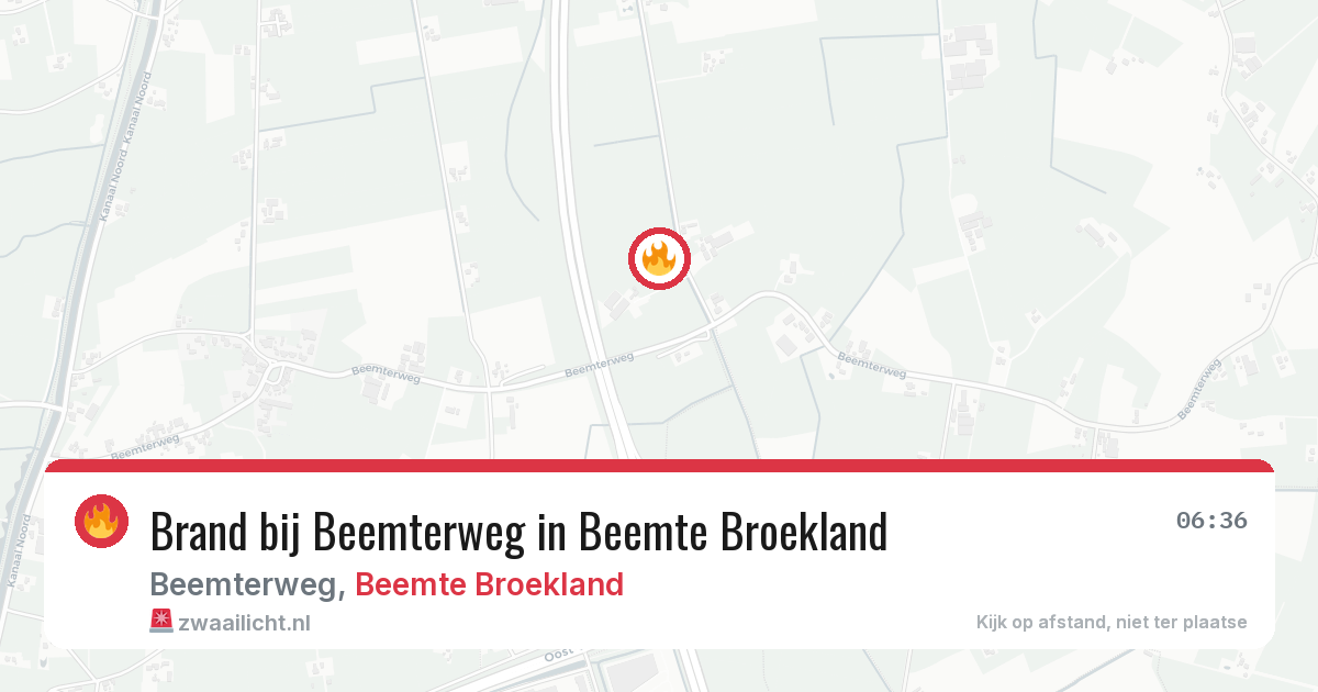 Brand bij Beemterweg in Beemte Broekland — 28 jun 2026