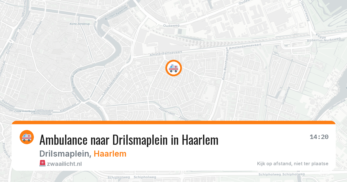 Ambulance naar Drilsmaplein in Haarlem — 5 jun 2026