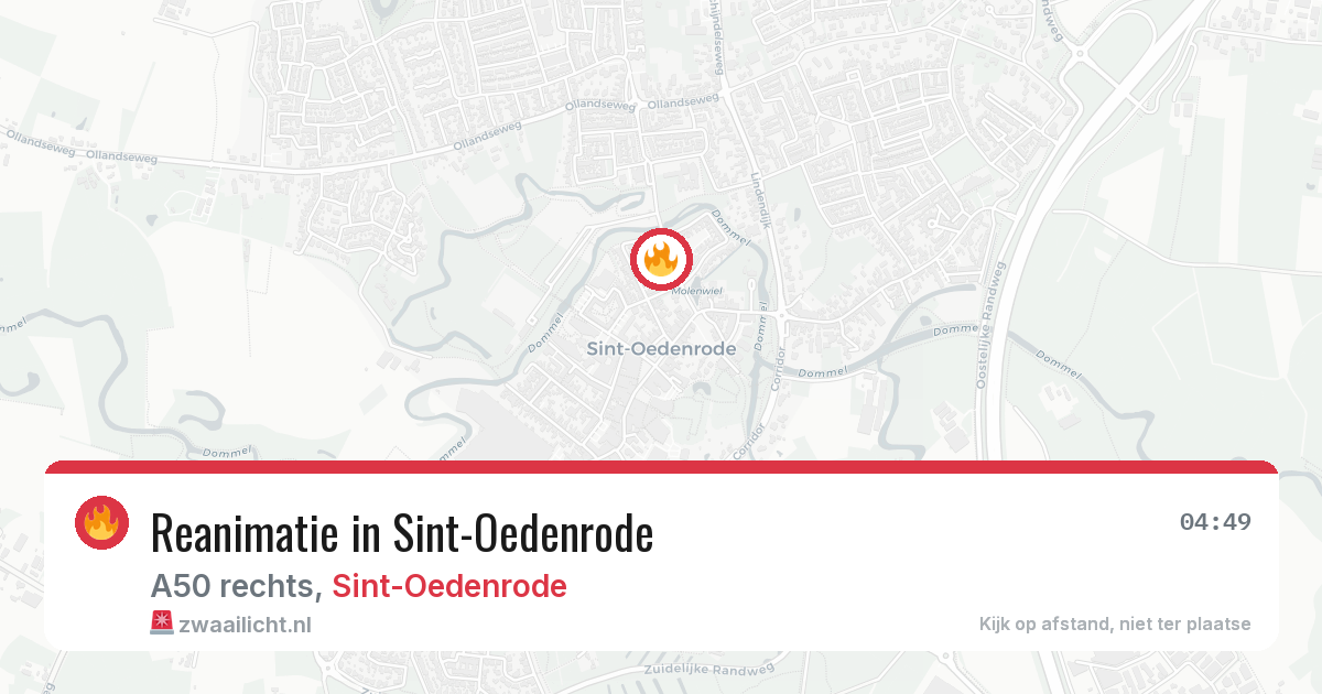 Reanimatie in Sint-Oedenrode — 15 feb 2026