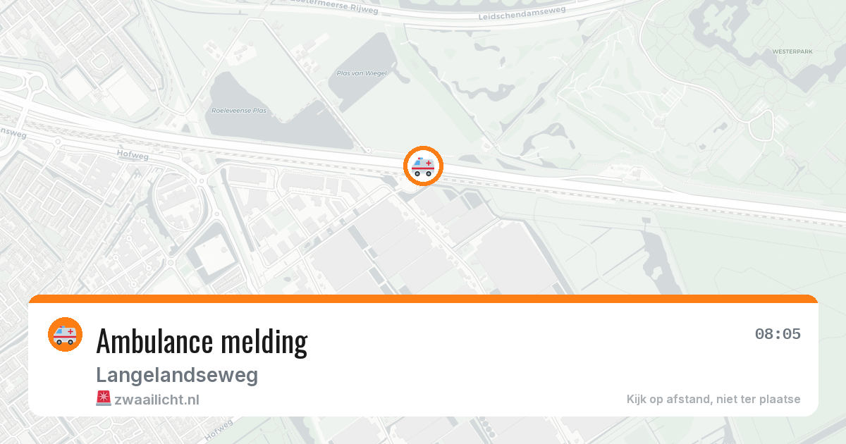 Ambulance melding — 22 jun 2026