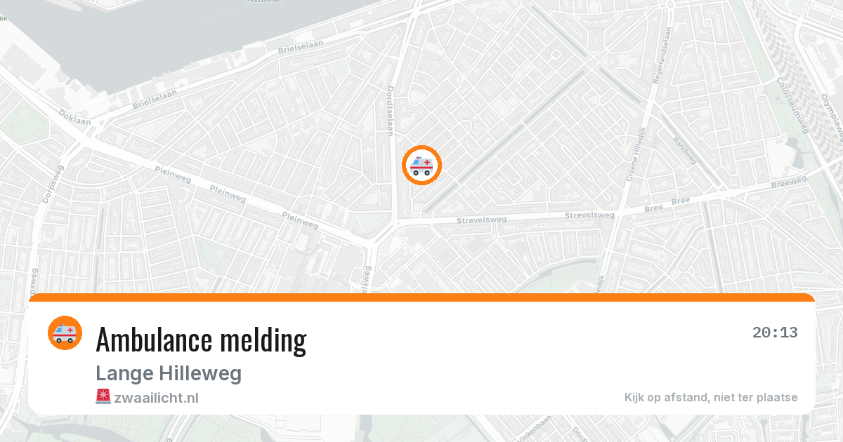 Ambulance melding — 5 jul 2026