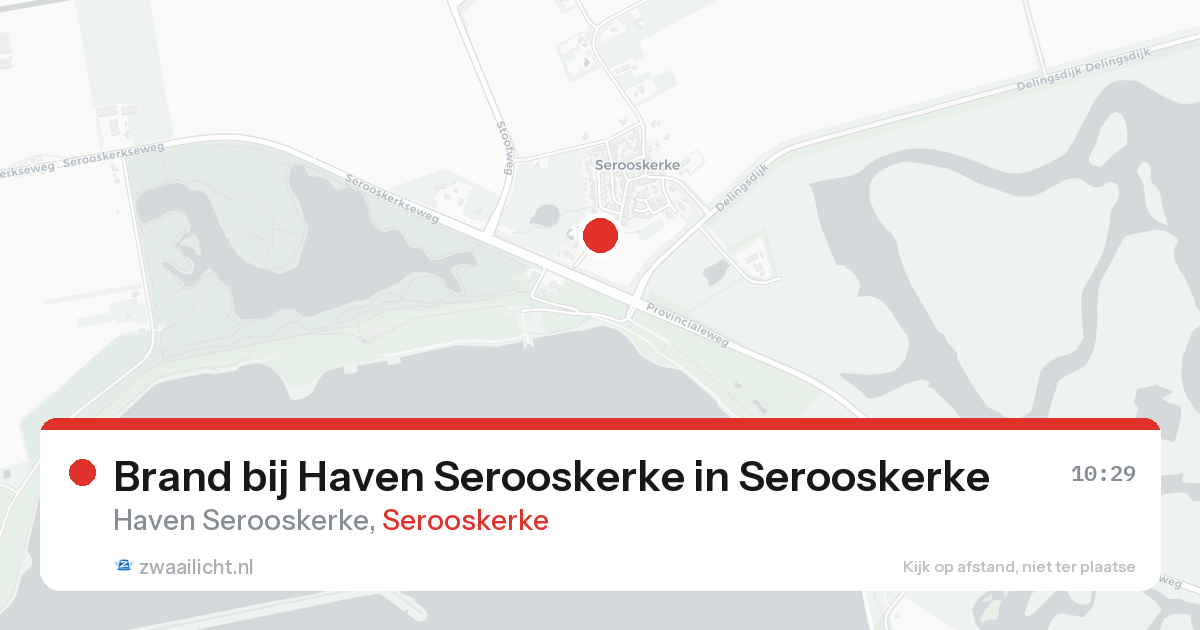 Brand bij Haven Serooskerke in Serooskerke — 16 aug 2026
