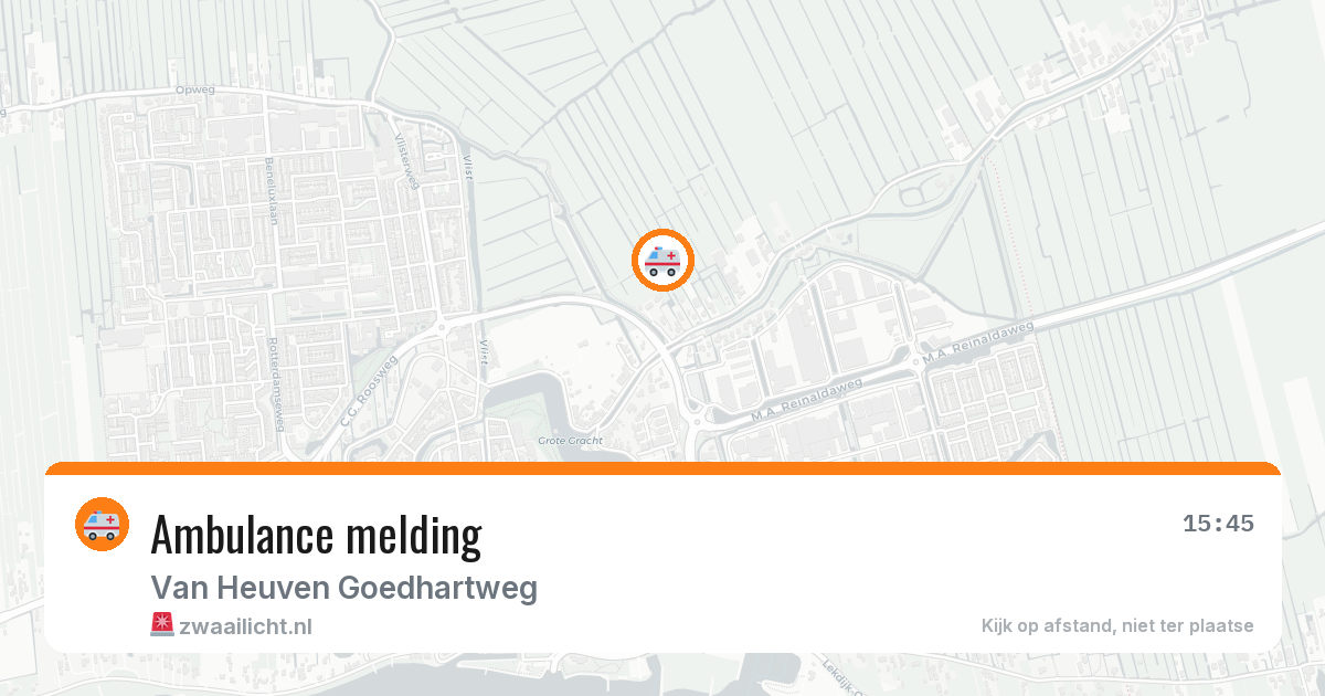 Ambulance melding — 10 jun 2026