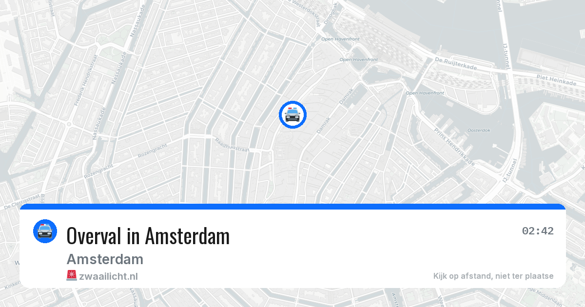 Overval in Amsterdam — 7 jul 2026