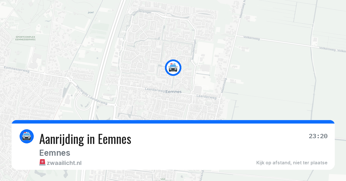 Aanrijding in Eemnes — 22 jun 2026