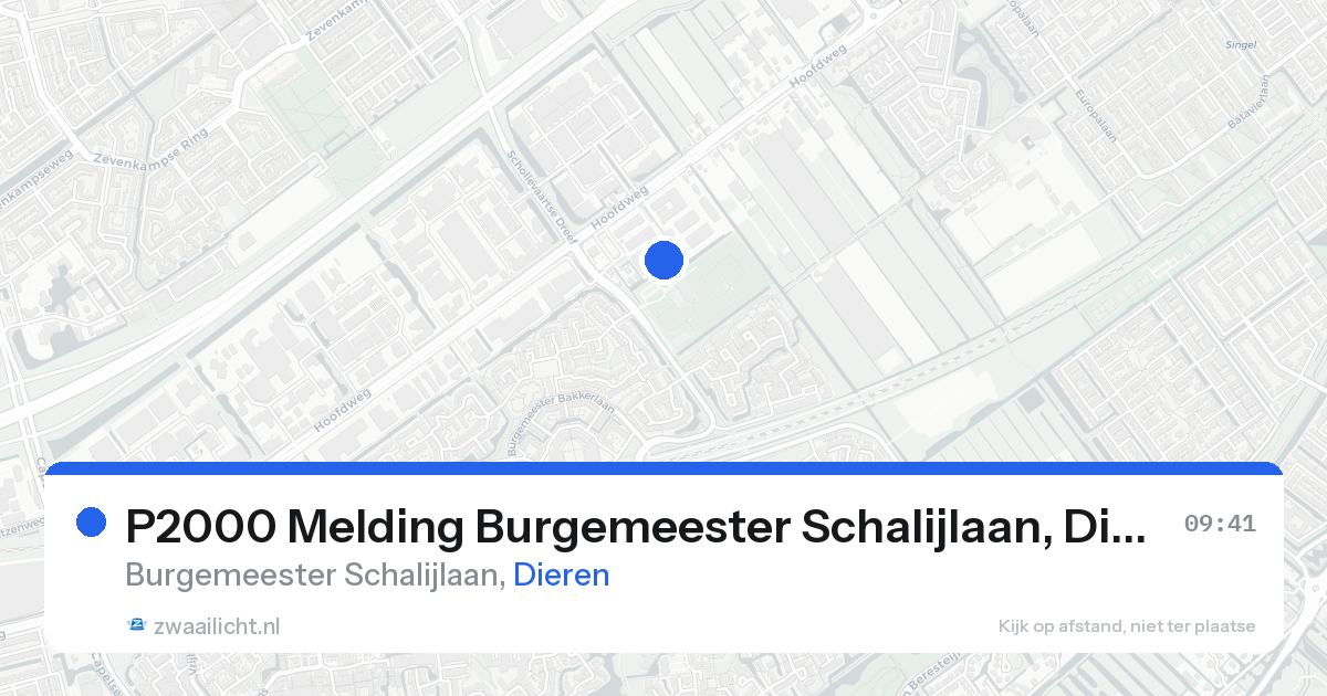 P2000 Melding Burgemeester Schalijlaan, Dieren — 15 aug 2026