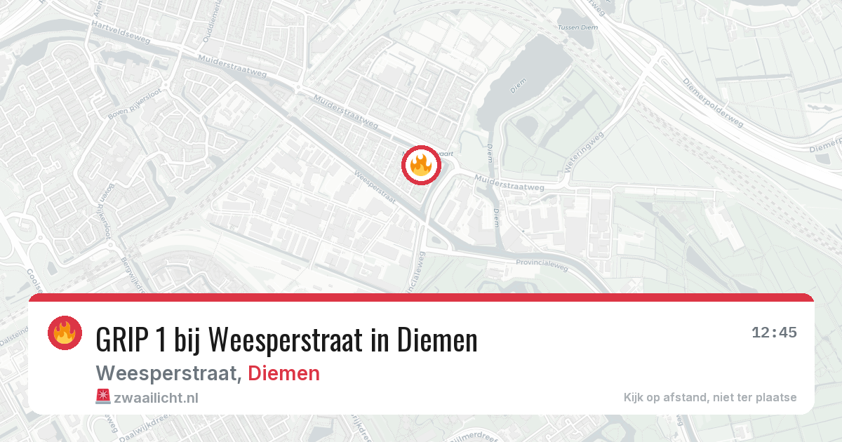 GRIP 1 bij Weesperstraat in Diemen — 20 mei 2026