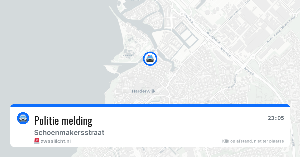 Politie melding — 21 jun 2026