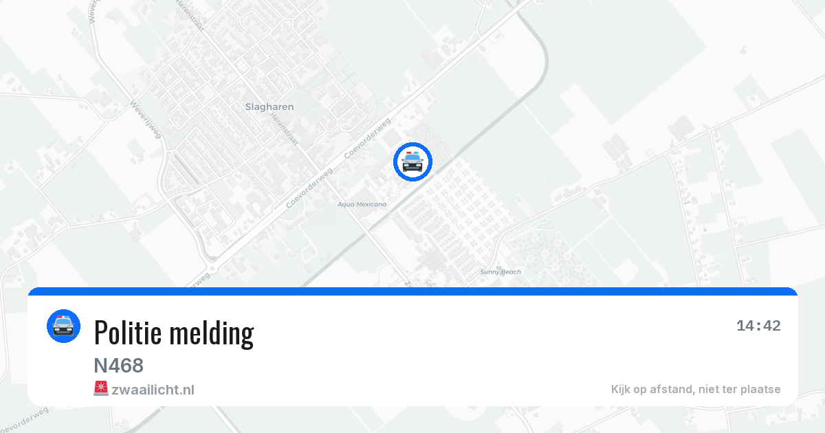 Politie melding — 9 apr 2026