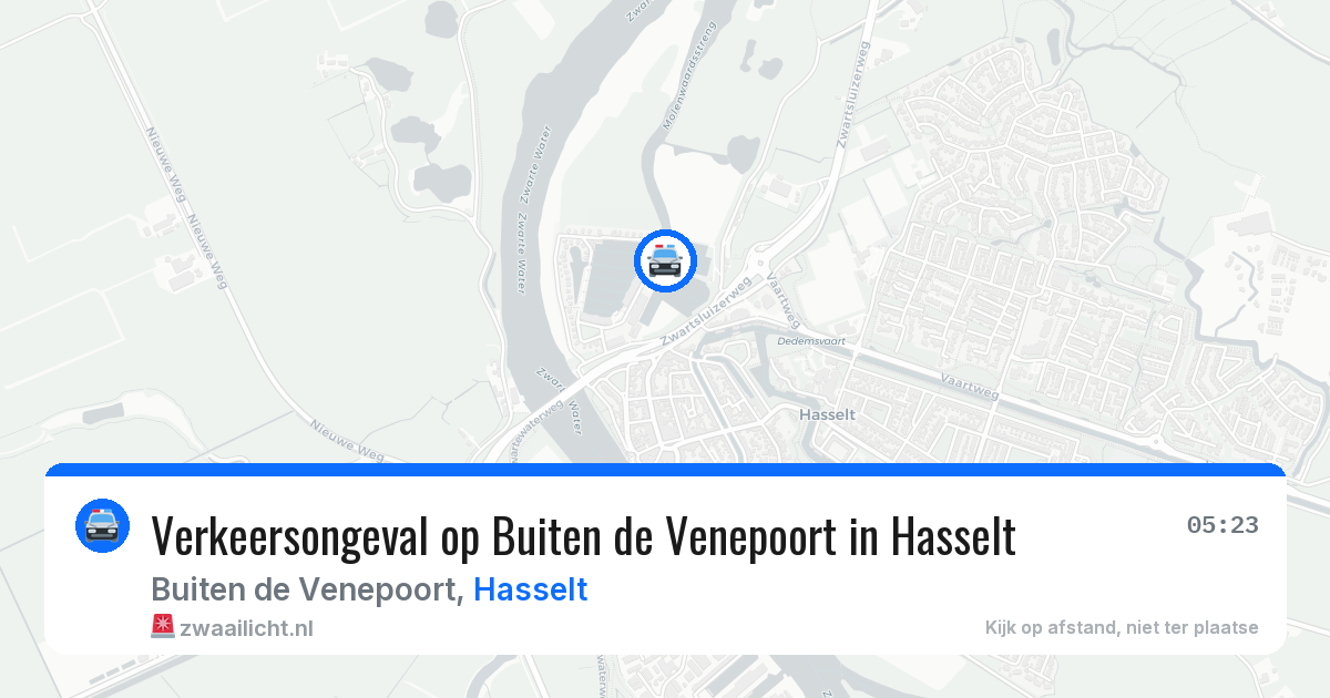 Verkeersongeval op Buiten de Venepoort in Hasselt — 27 apr 2026