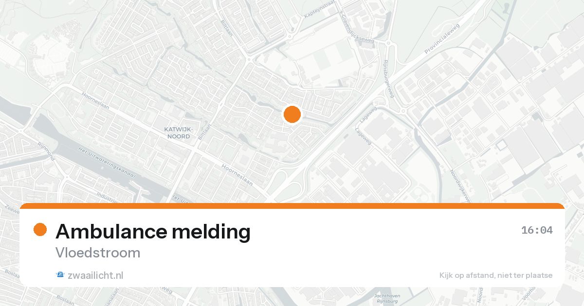 Ambulance melding — 7 feb 2026