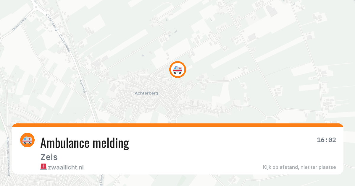 Ambulance melding — 23 jun 2026