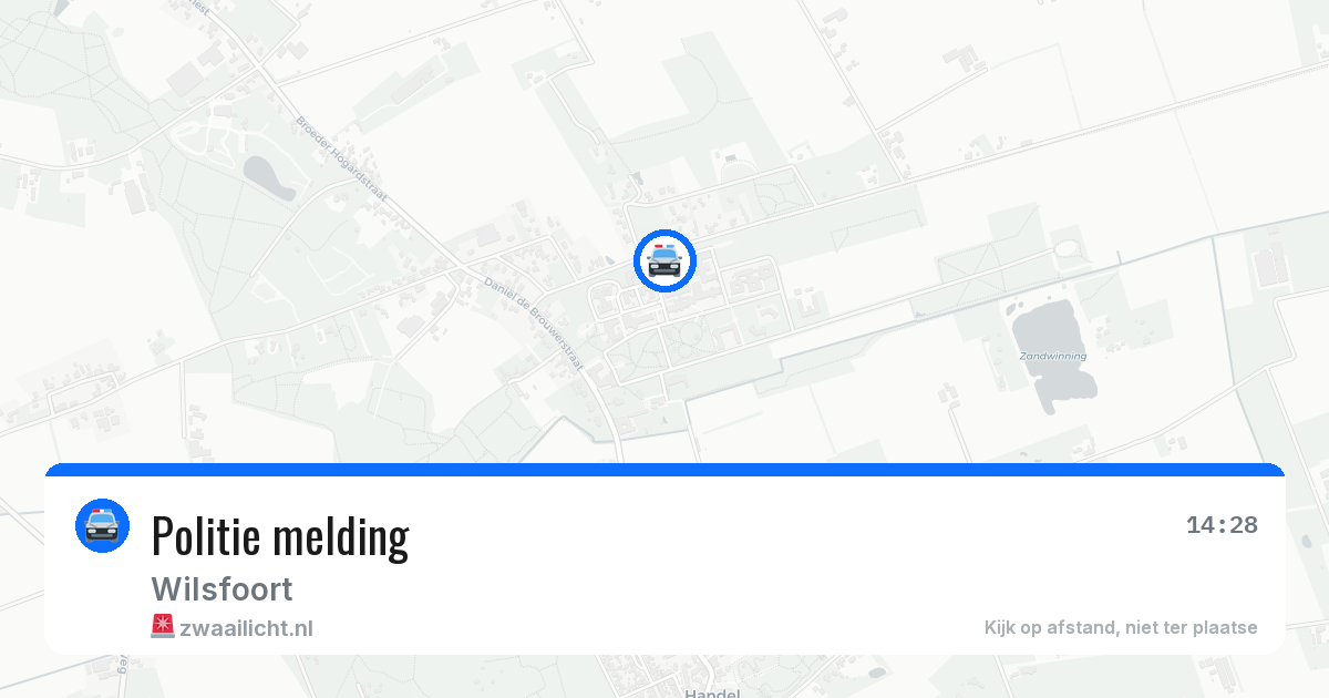 Politie melding — 2 apr 2026