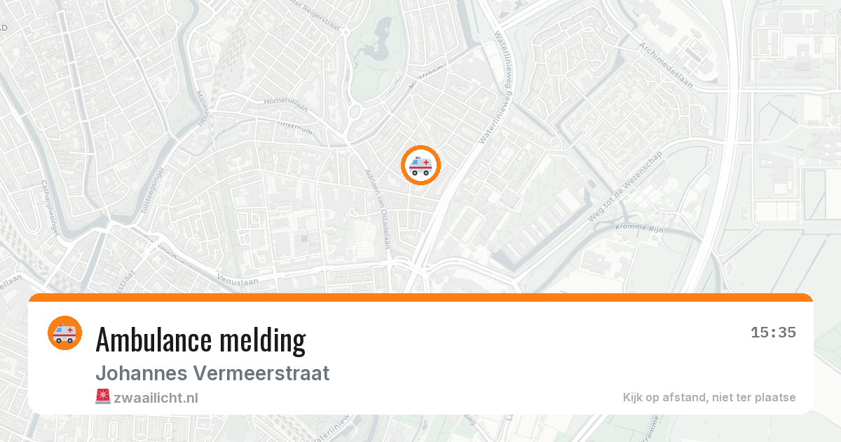 Ambulance melding — 2 jun 2026