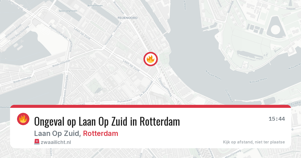 Ongeval op Laan Op Zuid in Rotterdam — 29 jun 2026