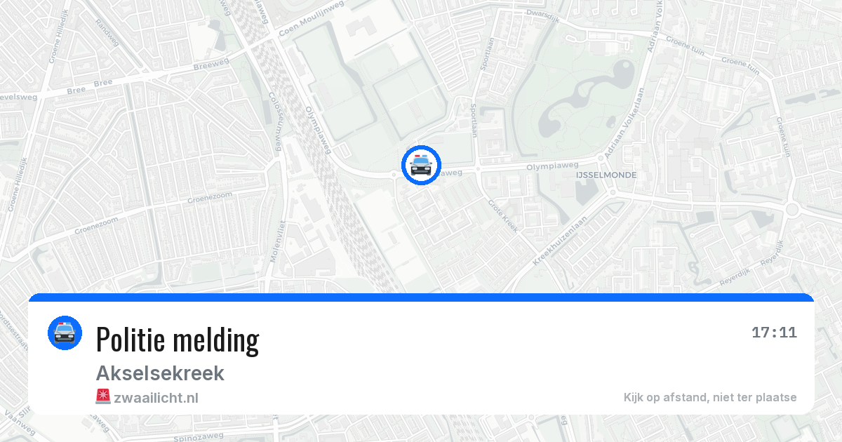 Politie melding — 22 jun 2026