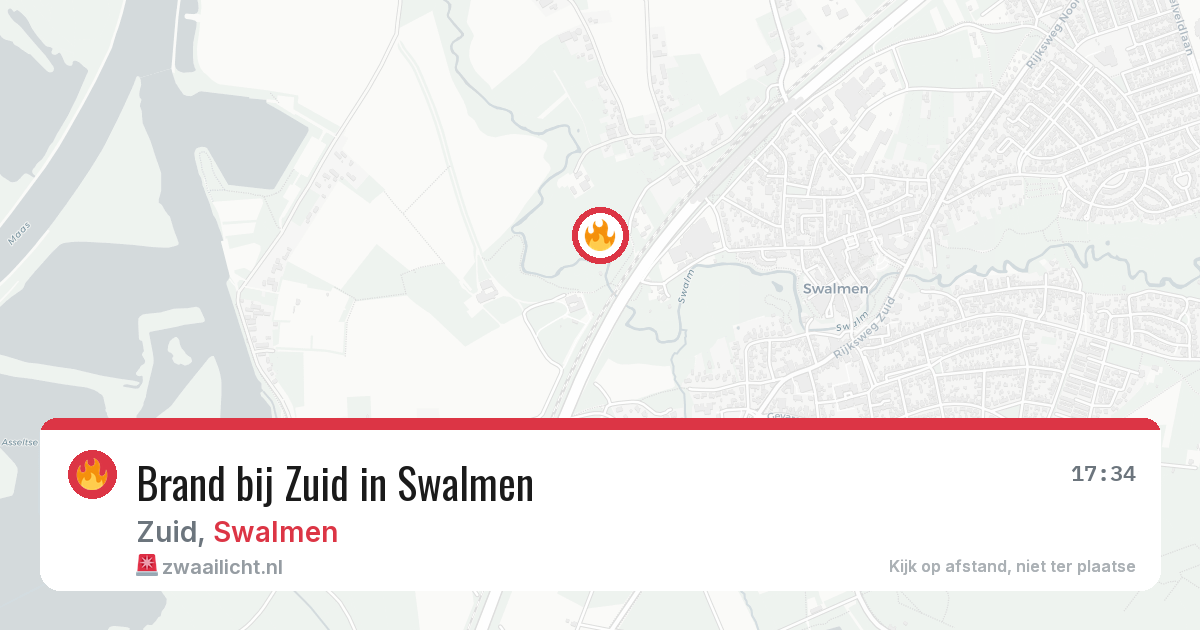 Brand bij Zuid in Swalmen — 6 jul 2026
