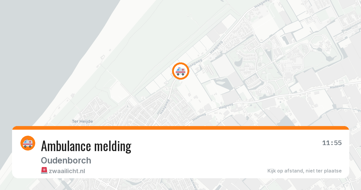 Ambulance melding — 19 mei 2026