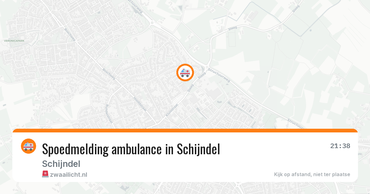 Spoedmelding ambulance in Schijndel — 11 aug 2026