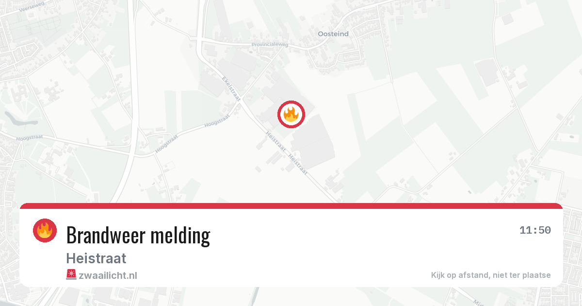 Brandweer melding — 23 feb 2026