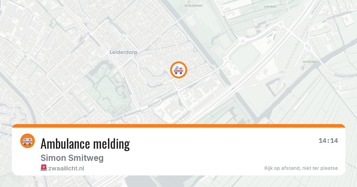 Ambulance melding — 24 jun 2026